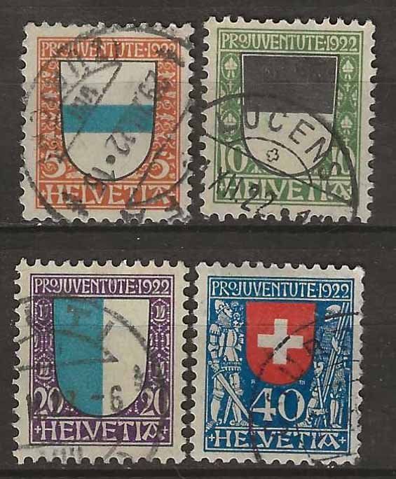 Tutti i francobolli: PJ022 - Pro Juventute 1922 obl. – Usato da Trélex venduto da Phil_Albert