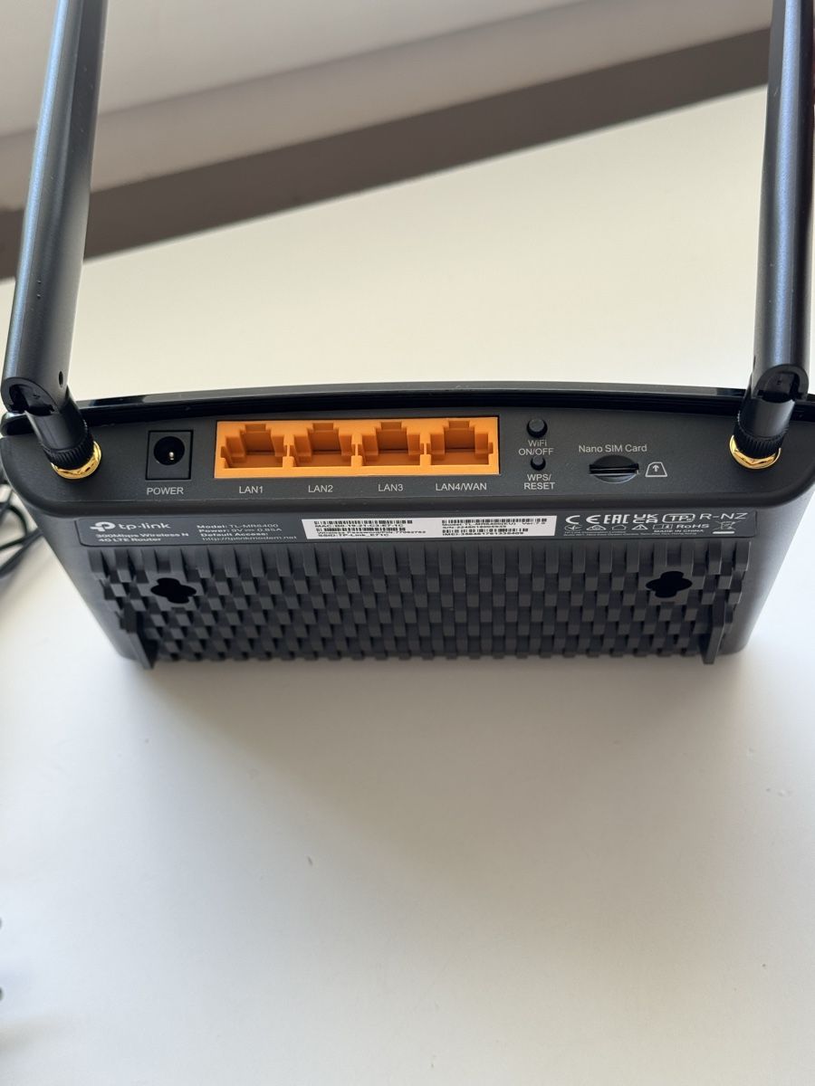 TP-Link Modem & Router: TP-Link TL-MR6400 4G LTE Router – Nuovo (secondo la descrizione) da St. Gallen venduto da yul_lfs7 2