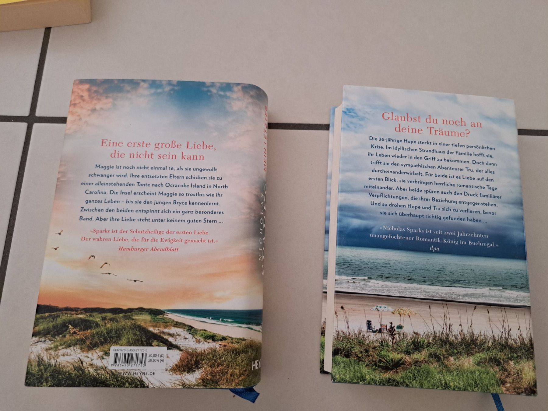 Libri: 4 Nicholas Sparks Romane – Usato da Buochs venduto da Ricola95 1