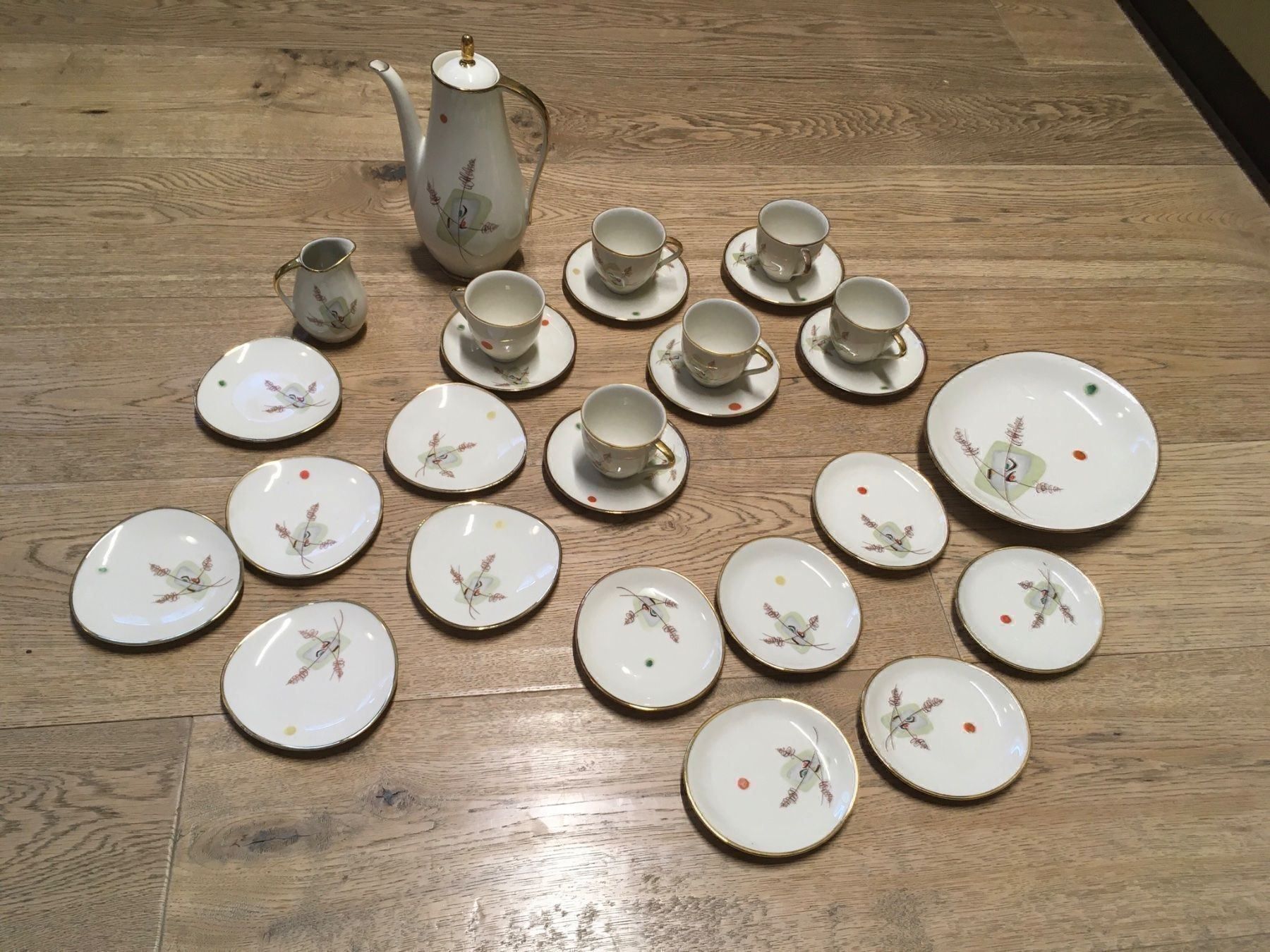 Set di piatti: 50er Jahren Tee/Kaffee Service – Usato da Bauma venduto da haelge01