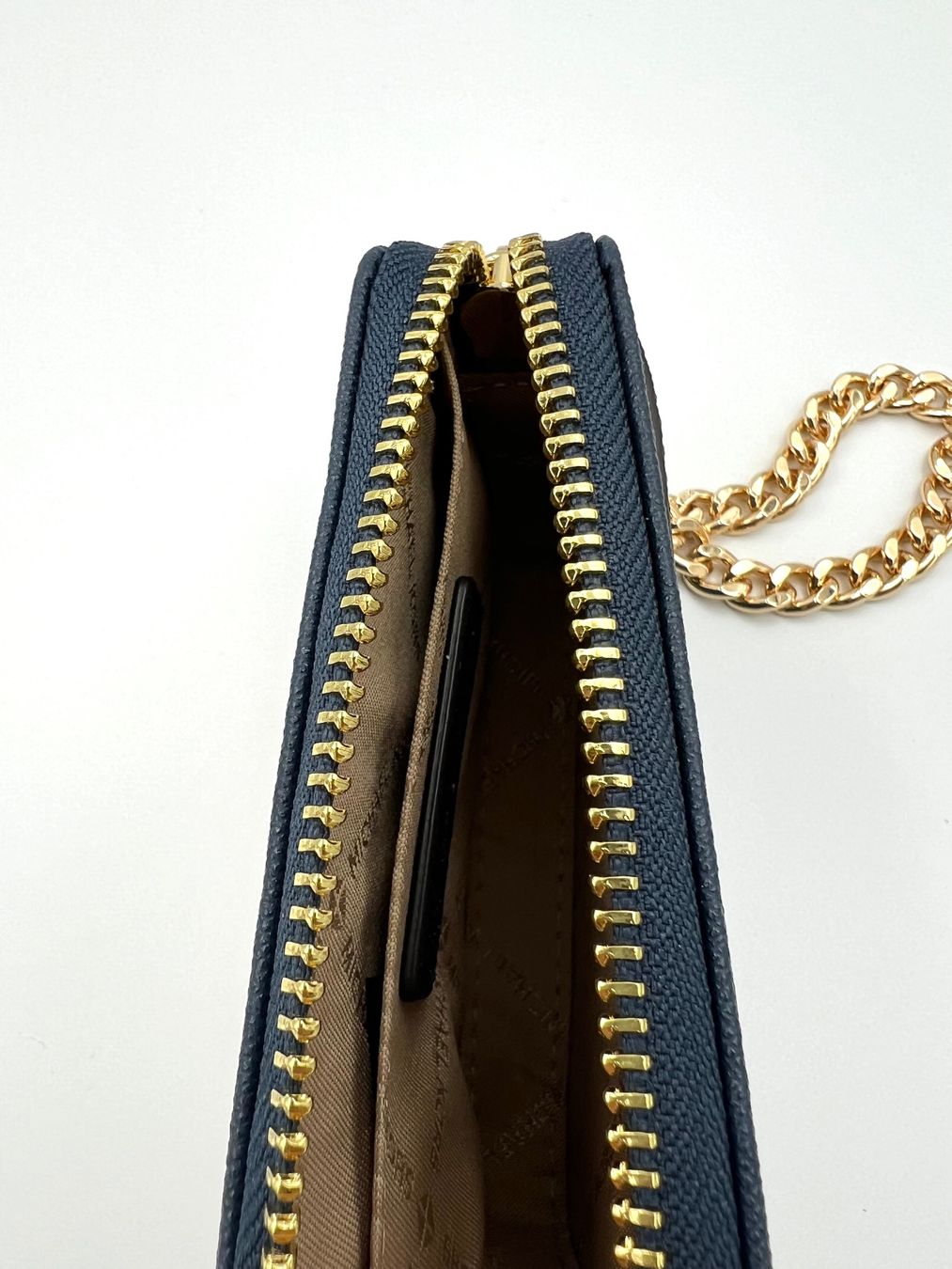 Michael Kors Portamonete: Michael Kors Portemonnaie navy – Nuovo e nell'imballaggio originale da Wiedlisbach venduto da Sistershop 4