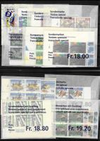 2000, Lot Viererblocks gestempelt ET in Tüten (15728)
