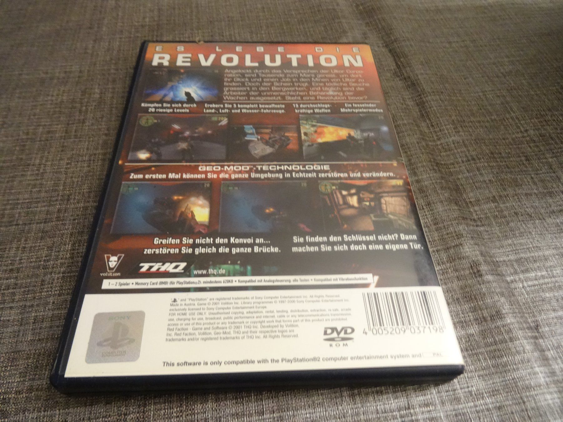 Sony Giochi: Red Faction - Playstation 2 PS2 – Usato da Olten venduto da Disc-Ausverkauf 2