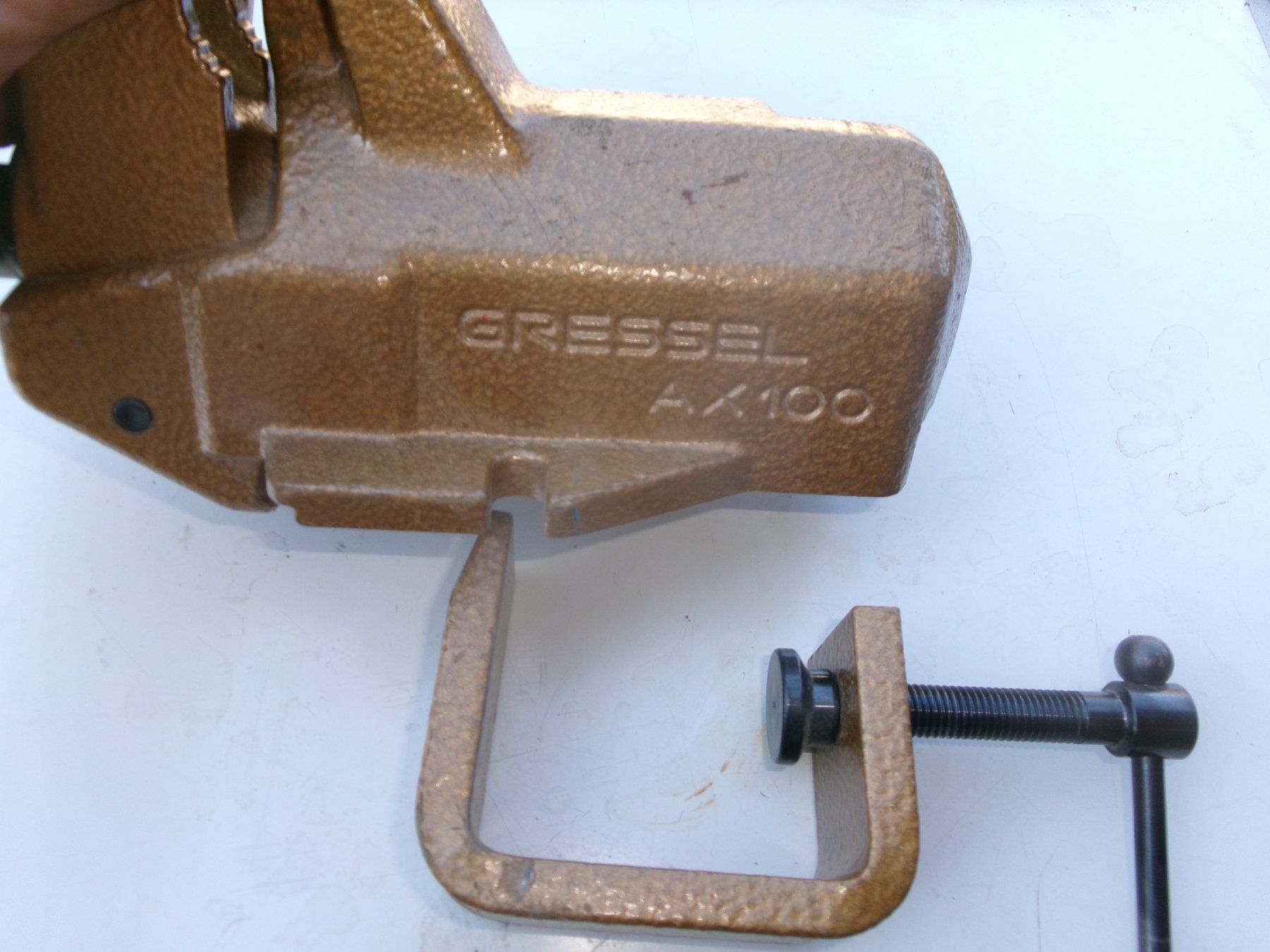 Gressel Tutti gli attrezzi: Schraubstock  -Gressel AX 100 - – Usato da Eschenbach SG venduto da GM-29 1