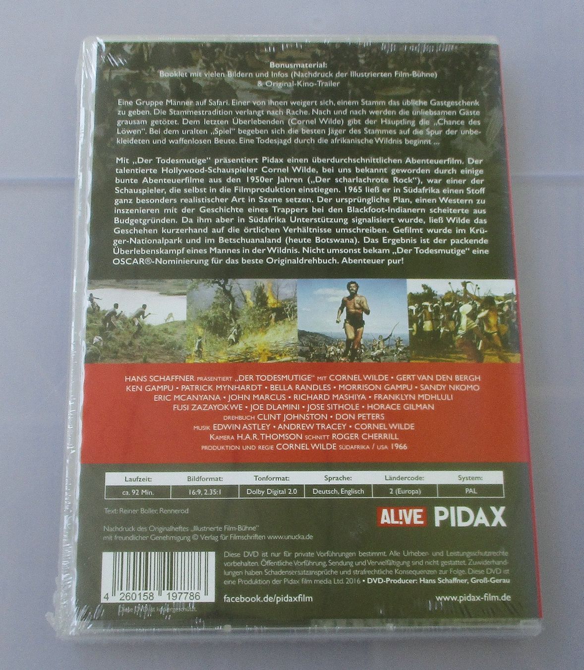 Alle DVDs: DER TODESMUTIGE - Cornel Wilde NEU/OVP – Neu und originalverpackt aus Wattwil von Muriel10 1