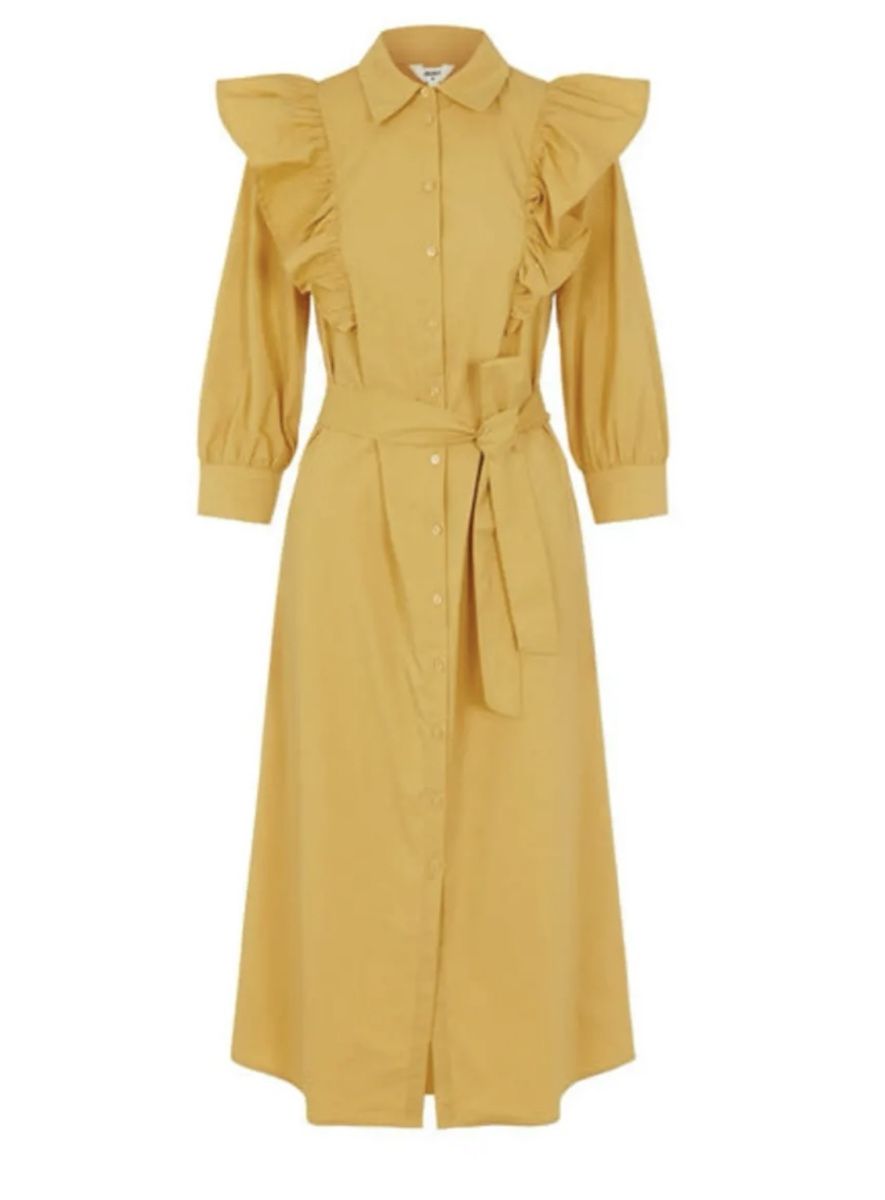 Vestiti: Object Maxikleid mit Rüschen 36 – Nuovo (secondo la descrizione) da Pfaffhausen venduto da Klaras_second_hand