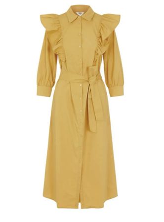 Object Maxikleid mit Rüschen 36