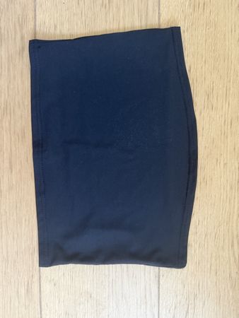 Shein Bandeau Top schwarz Grösse M neuwertiger Zustand