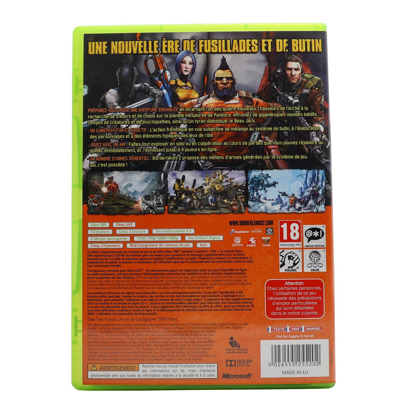 Giochi: Borderlands 2  - XBOX 360 – Usato da Paudex venduto da dindeboy 4