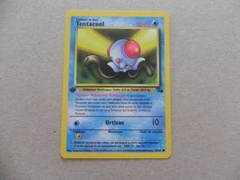 Pokémon Sammelkarte Tentacool 1999-2000  VP Franz 1. Edition
