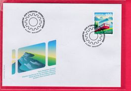 2021, FDC, 150 JAHRE RIGI BAHNEN, 6.5.2021