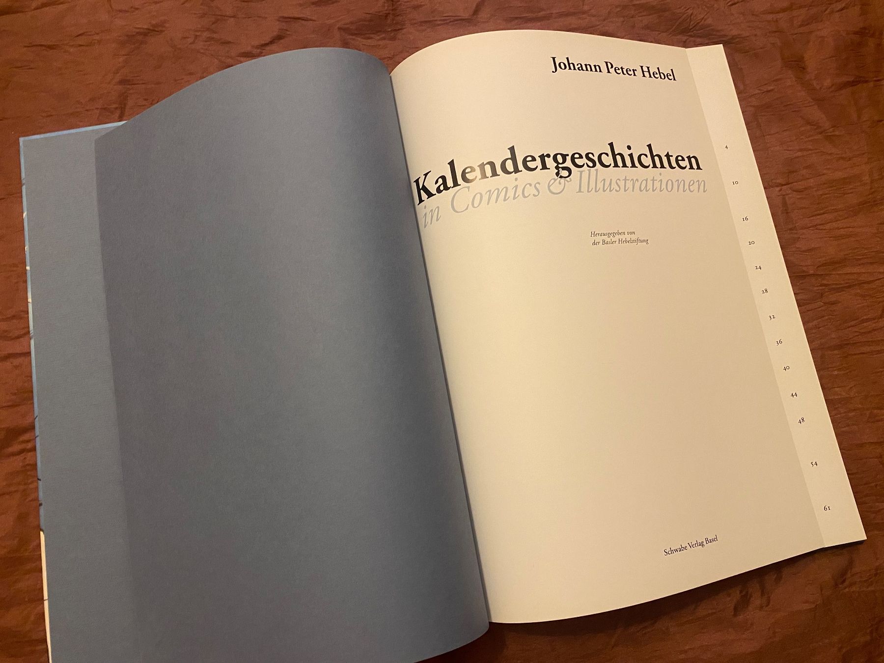Libri: Kalendergeschichten in Comics Johann Peter Hebel Buch Comic – Usato da Basel venduto da him_5r5n 3