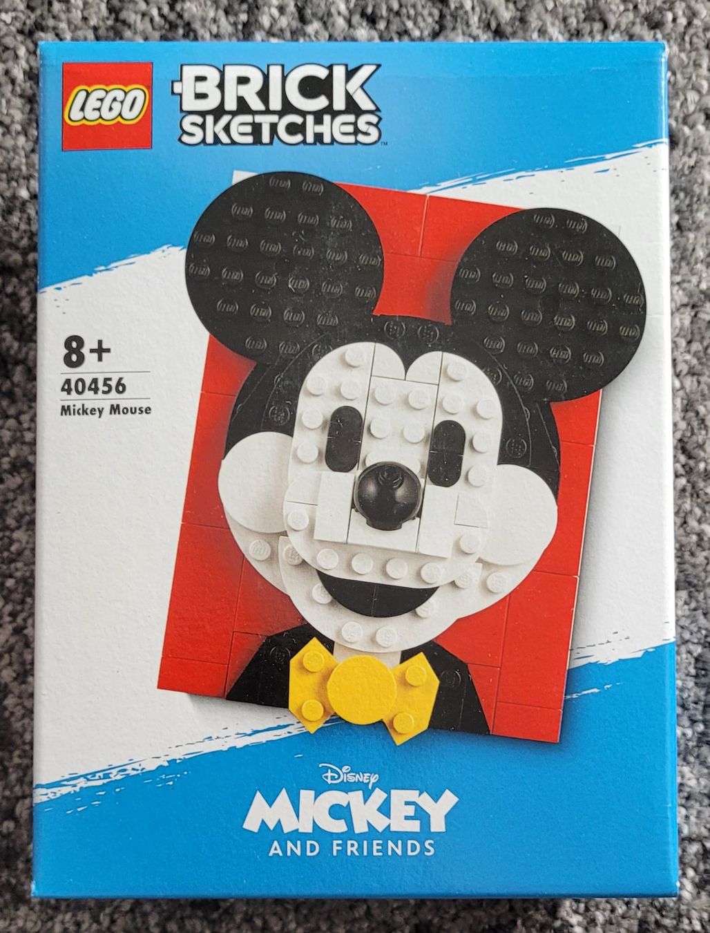 Lego Kit di costruzioni: 40456 - Lego Brick Sketches Mickey Mouse – Nuovo e nell'imballaggio originale da Mollis venduto da TobiNix