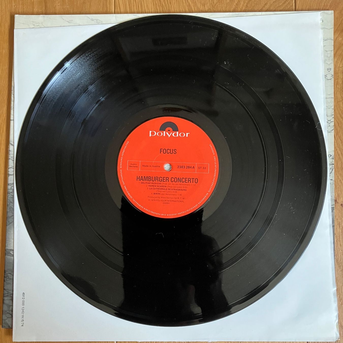 Schallplatten: Focus – Hamburger Concerto – Gebraucht aus Altdorf UR von Metallic0 1
