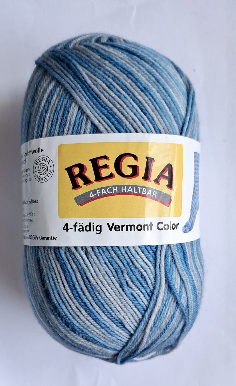 Wolle: 100 g Sockenwolle, Regia – Neu und originalverpackt aus Basel von Sweet-Yarns01