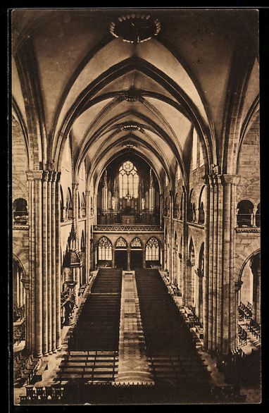 Cartes postales: Basel, Basler Münster, Blick gegen die  – D'occasion à Berlin par bartko-reher
