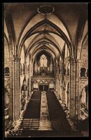 Basel, Basler Münster, Blick gegen die 