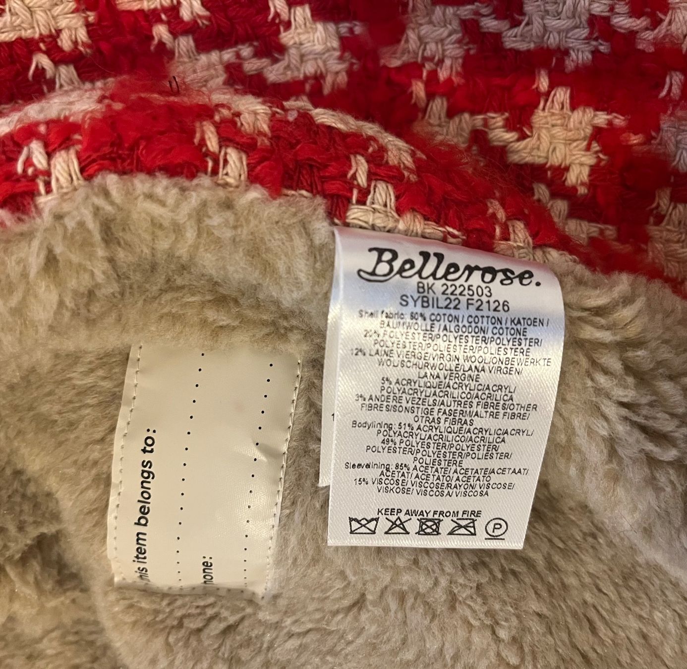 Bellerose Giacche & Cappotti: Bellerose, manteau vichy – Nuovo (secondo la descrizione) da Genève venduto da dachaw 4