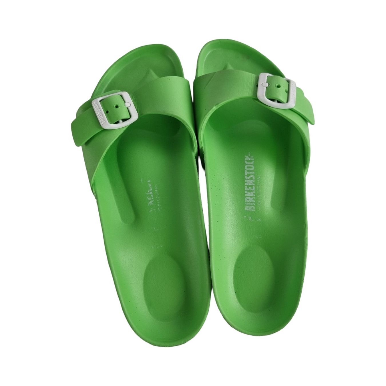 Birkenstock Scarpe da uomo: BIRKENSTOCK Schlappen, Grün – Usato da Wangen b. Olten venduto da Restwert_Wangen