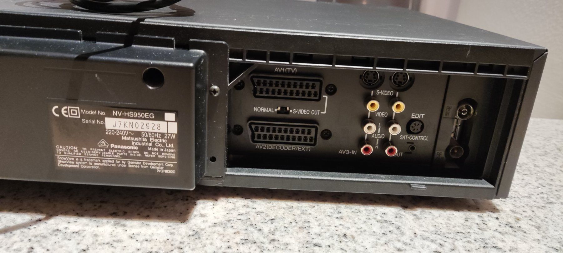 Panasonic Registratori: PANASONIC Super VHS-Videorecorder NV-HS950 – Usato da Schongau venduto da Retro_Shop 5