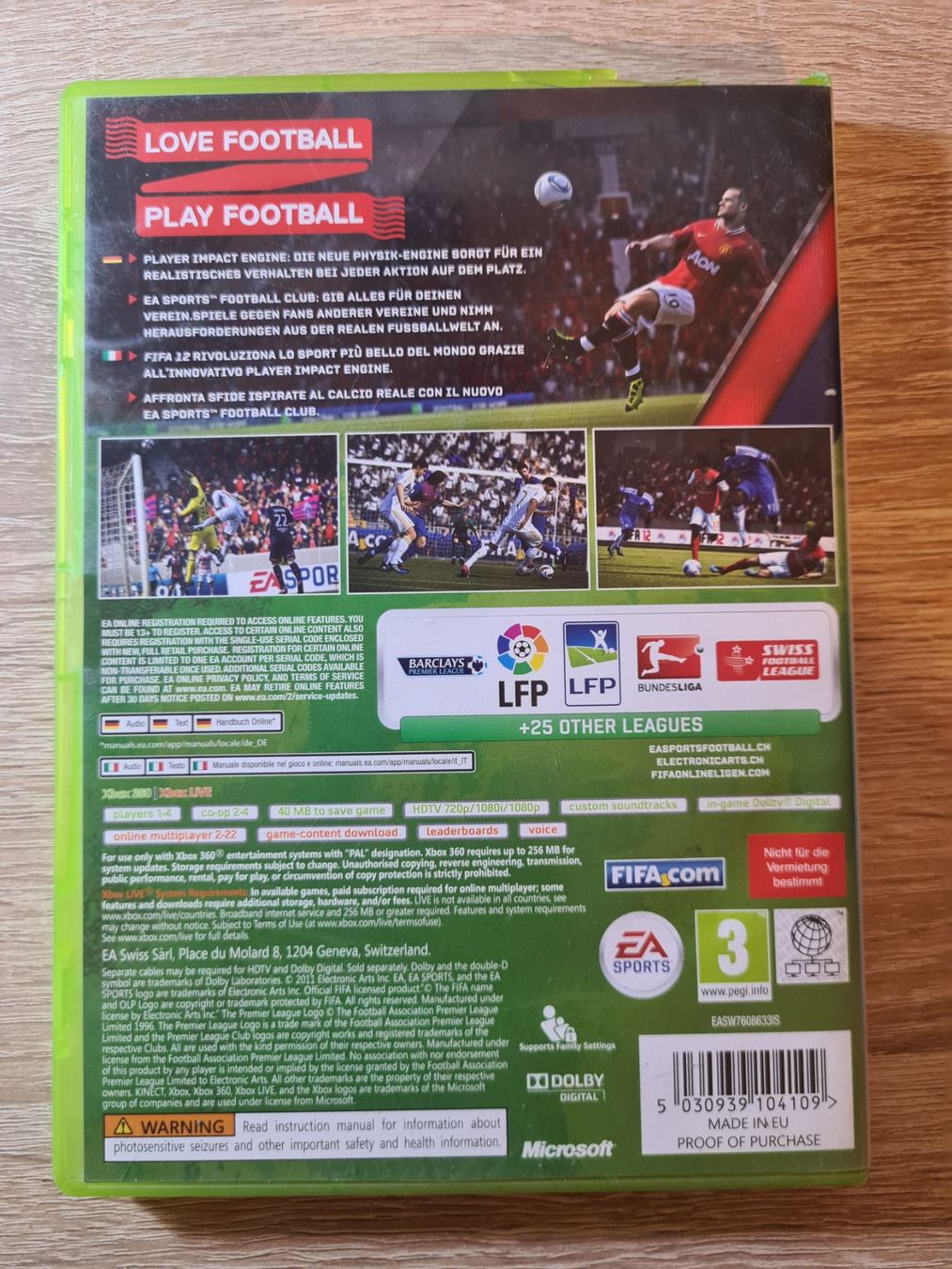 Giochi: FIFA 12 - Xbox 360 – Usato da Carouge GE venduto da Gasco 1
