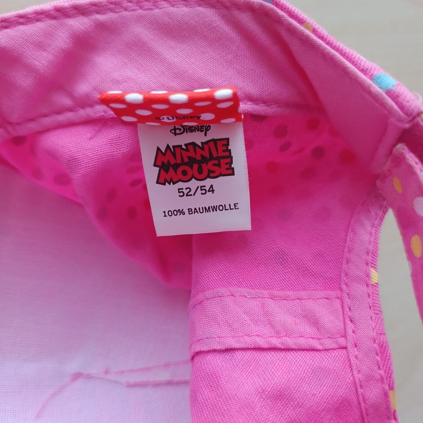 Disney Altro abbigliamento per bambina: Cap - Minnie Mouse, Gr. 52/54 – Usato da Emmetten venduto da Hornberger 2