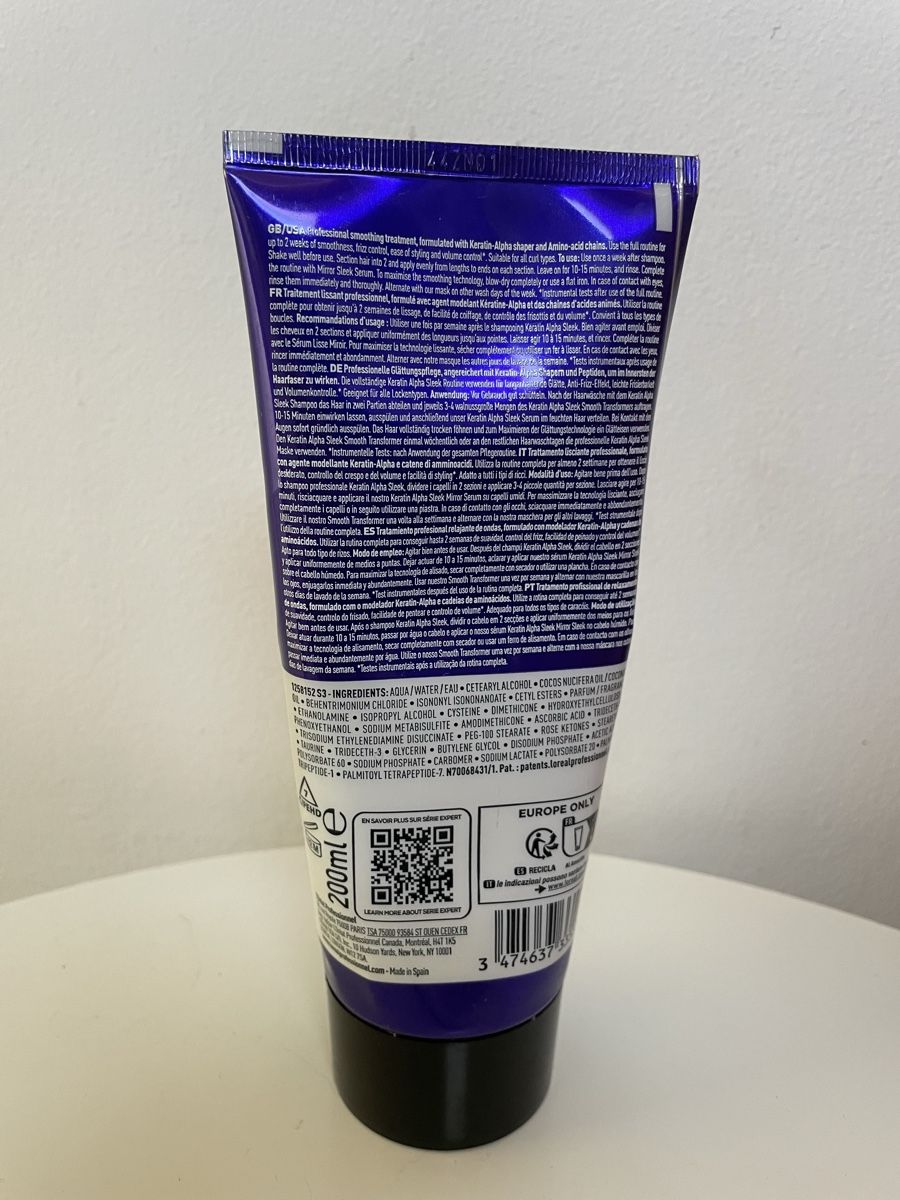 Maschere: L’oréal professionnel Keratin Alpha Sleek – Usato da Losone venduto da Giulieth 1