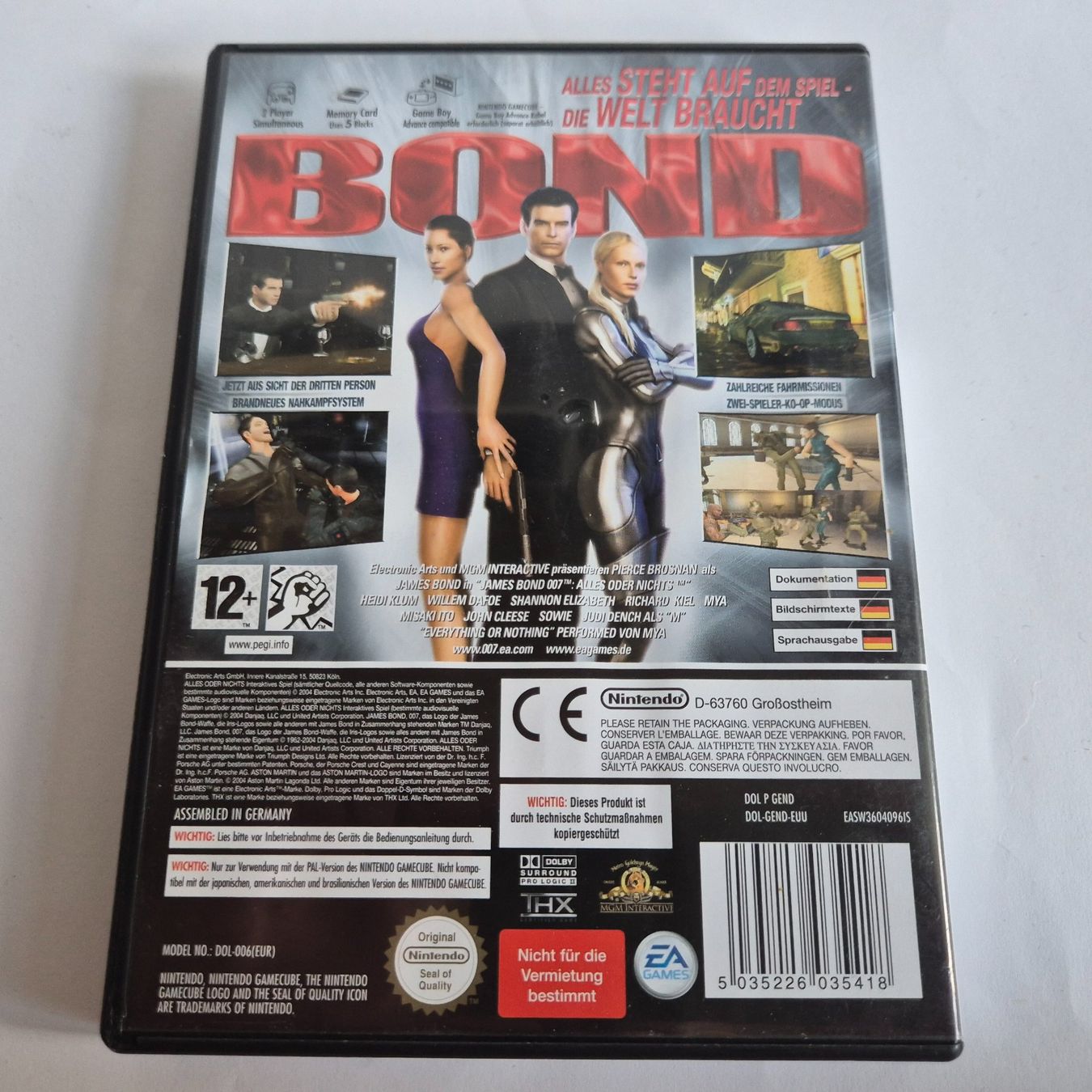 Nintendo Giochi: James Bond 007 - Alles oder Nichts - GC – Usato da Zürich venduto da Mephisto87 1
