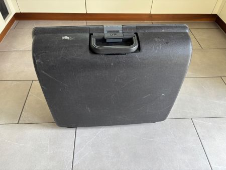 Hartschalenkoffer schwarz, ca. 55 Liter, innen wie neu