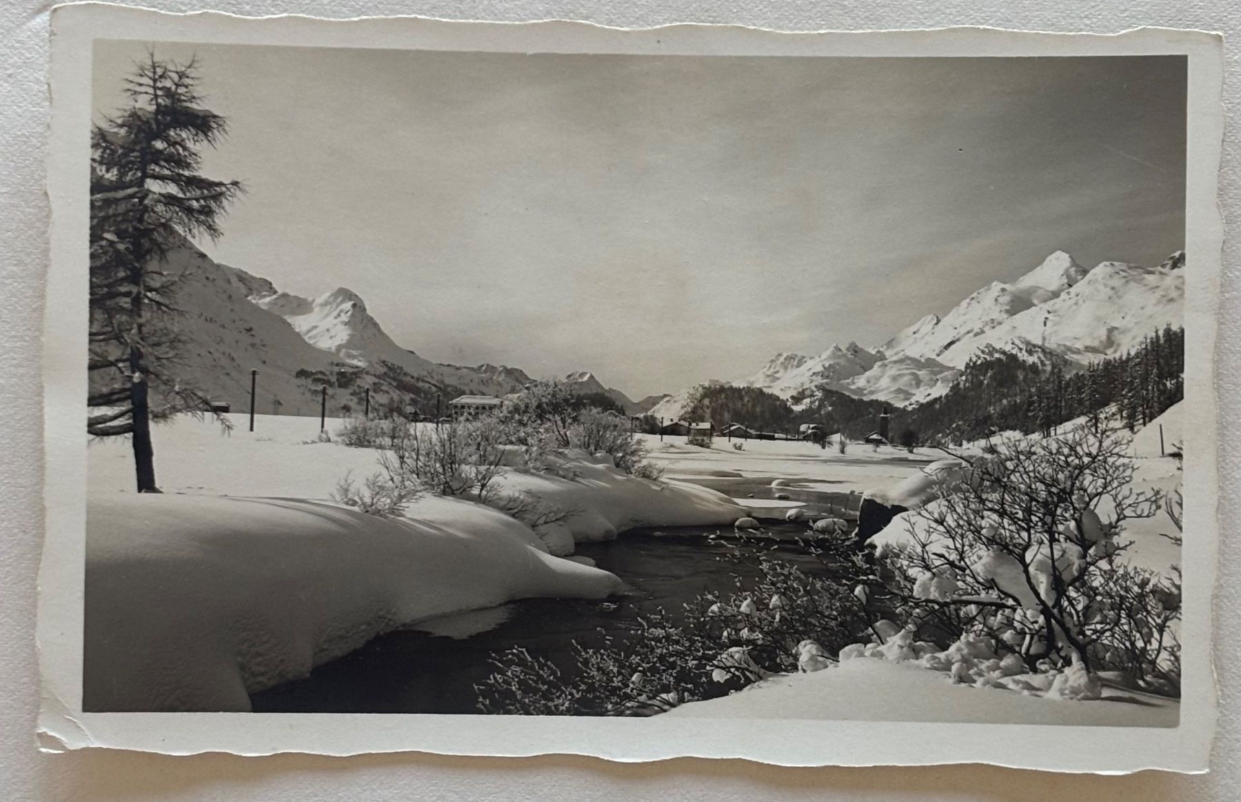 Ansichtskarten: E. Meerkämper, Davos - Sils im Engadin – Gebraucht aus Frauenfeld von Merk52