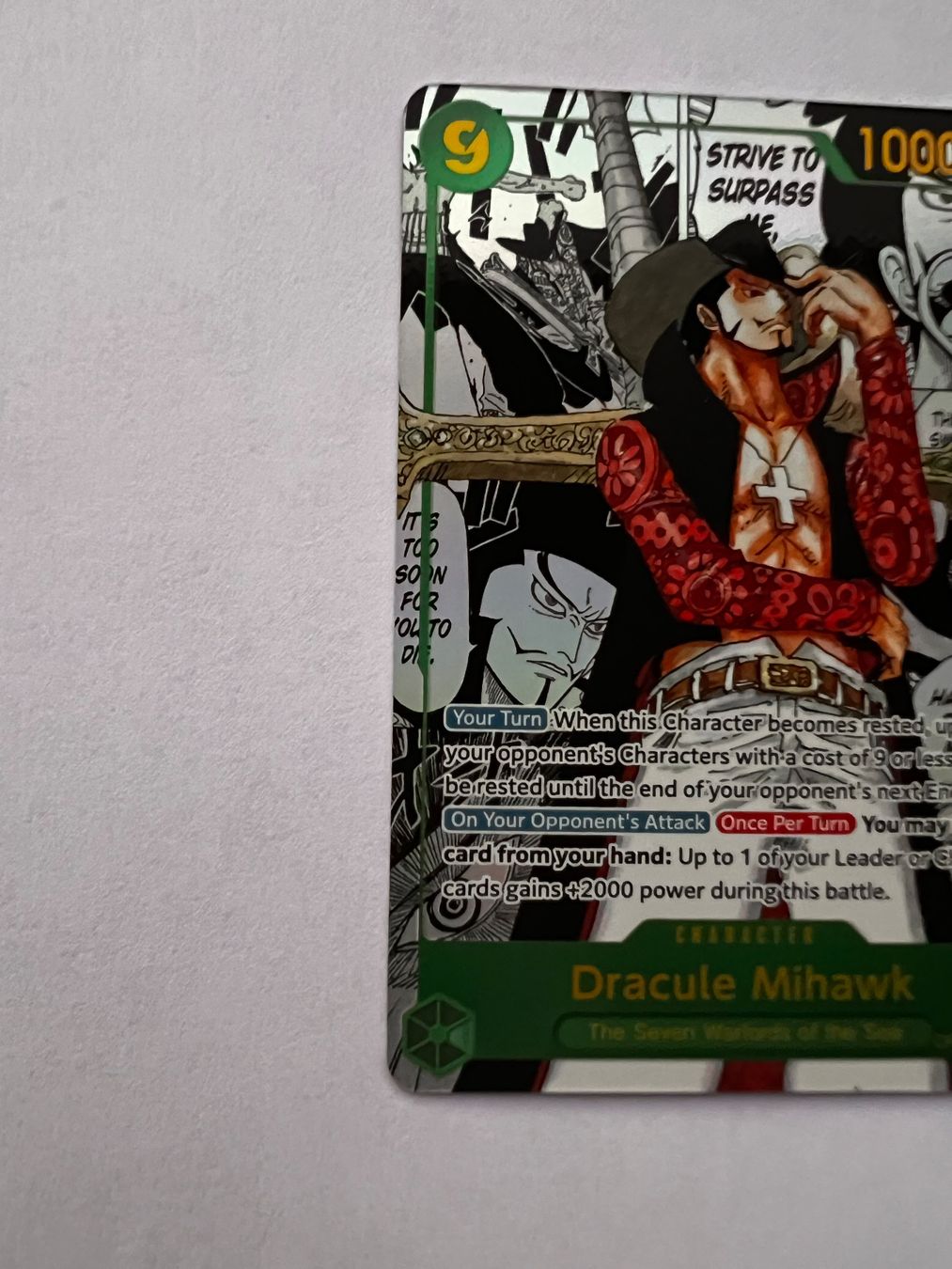 Bandai Carte collezionabili: Dracule Mihawk (Manga) - OP14-119 – Usato da Ilanz venduto da caui 8