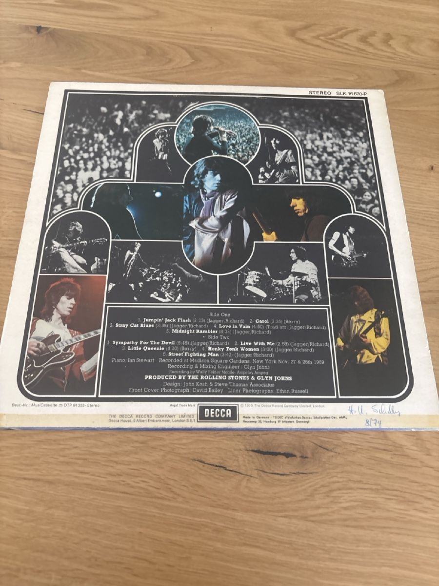 Dischi in vinile: The Rolling Stones LP - Get Yer Ya-Ya's Out  – Usato da Courchapoix venduto da Jubo1 1