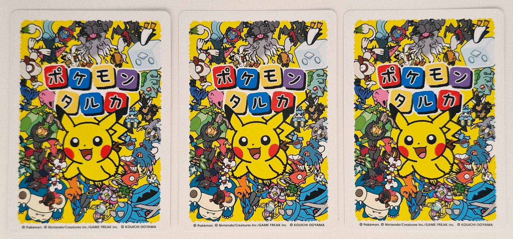 Pokémon Sammelbilder & Trading cards: Kanto Starter (Bulbasaur / Squirtle/ Charmander) Taruka Set – Neu (gemäss Beschreibung) aus Arni AG von PokemonCardsStore 1