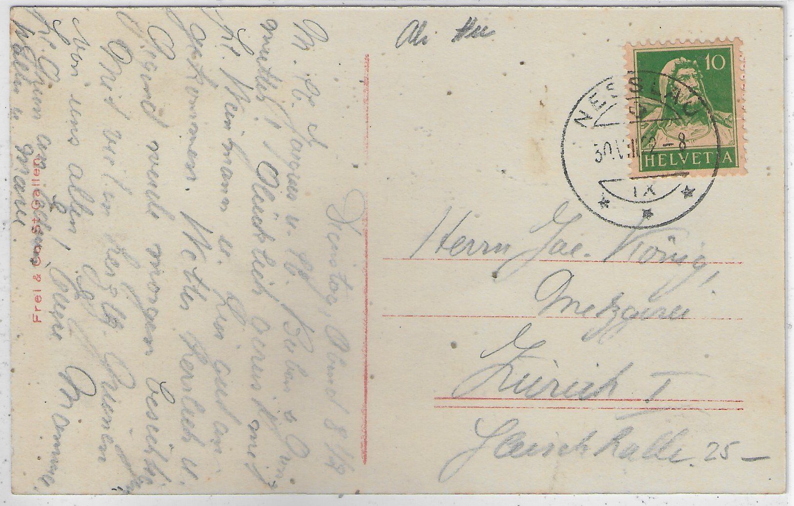 Cartes postales: Nesslau mit Stockberg – D'occasion à Ettingen par Kartenplanet 1