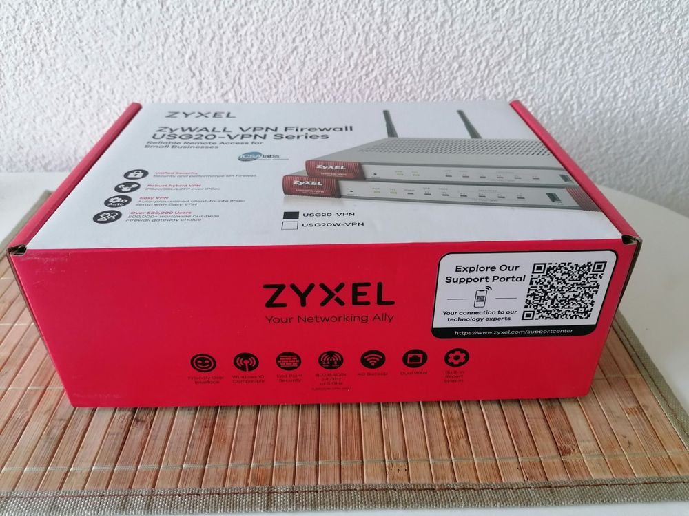 Zyxel ZyWALL USG20-VPN – VPN Firewall (Neu und originalverpackt) in ...