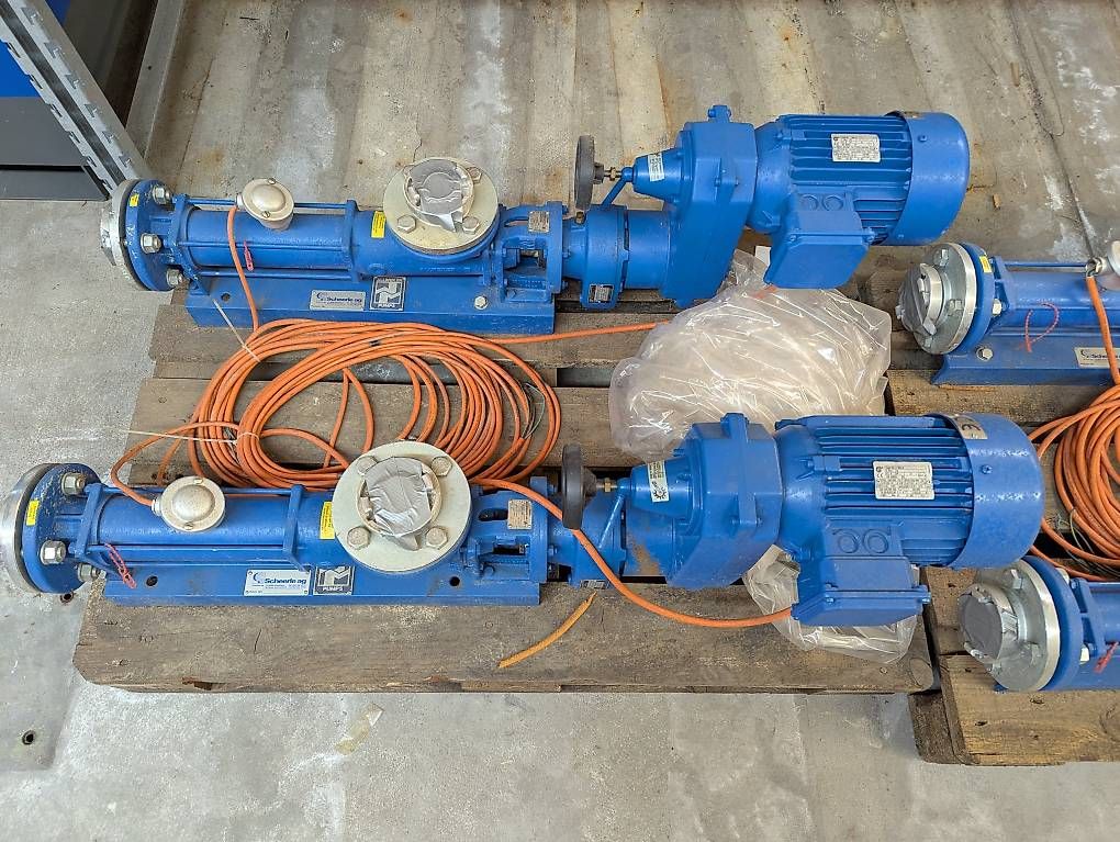 Tutte le macchine: Exzenterschneckenpumpen - Typ Tecflow (Preis pro Stk.) – Usato da Hefenhofen venduto da LieberherrAG