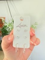 3Lovisa Ensemble de boucles d'oreilles - Neuf, jamais porté!