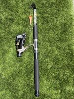 Fischerrute mit Rolle, Camouflage, für Frühling/Sommer 🎣