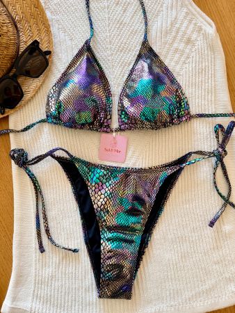Sexy Bikini Schlangenoptik - Gr. S - Neu - Gratis Versand
