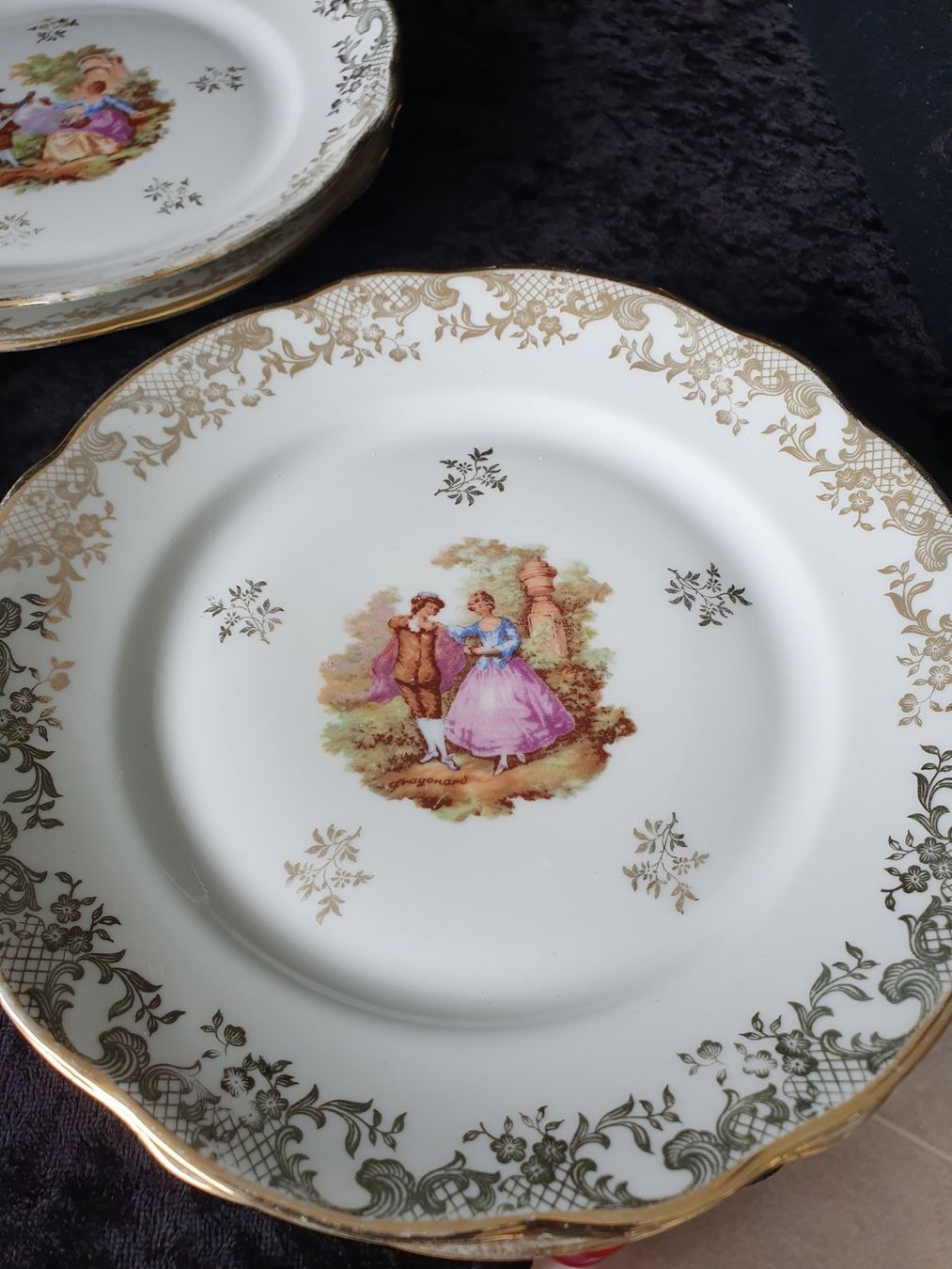 Piatti: 7 Dessert Teller Limoges – Usato da Reinach venduto da 3Guggerli 1