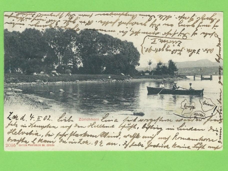 Cartoline postali: Zürichhorn – Usato da Zürich venduto da t24_de
