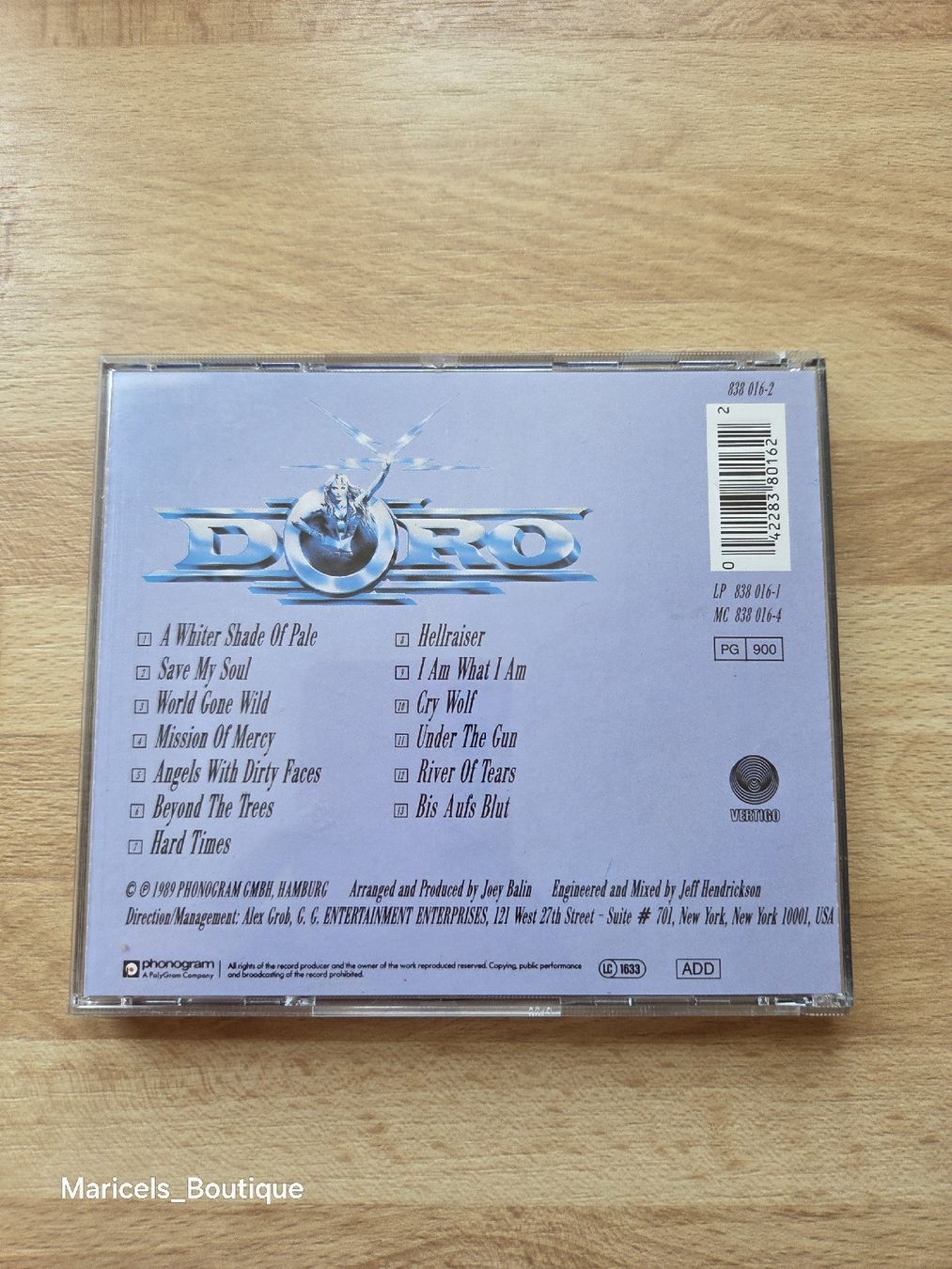 CD: Doro Force Majeure CD good condition – Usato da Winterthur venduto da Maricels_Boutique 1