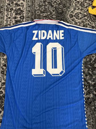 Frankreich Zidane #10 Trikot (1998–2000)