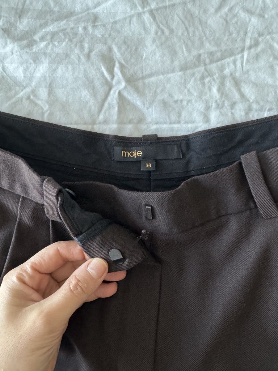 Maje Pantaloni: Maje brown pants – Usato da Zürich venduto da are_fm6c 3