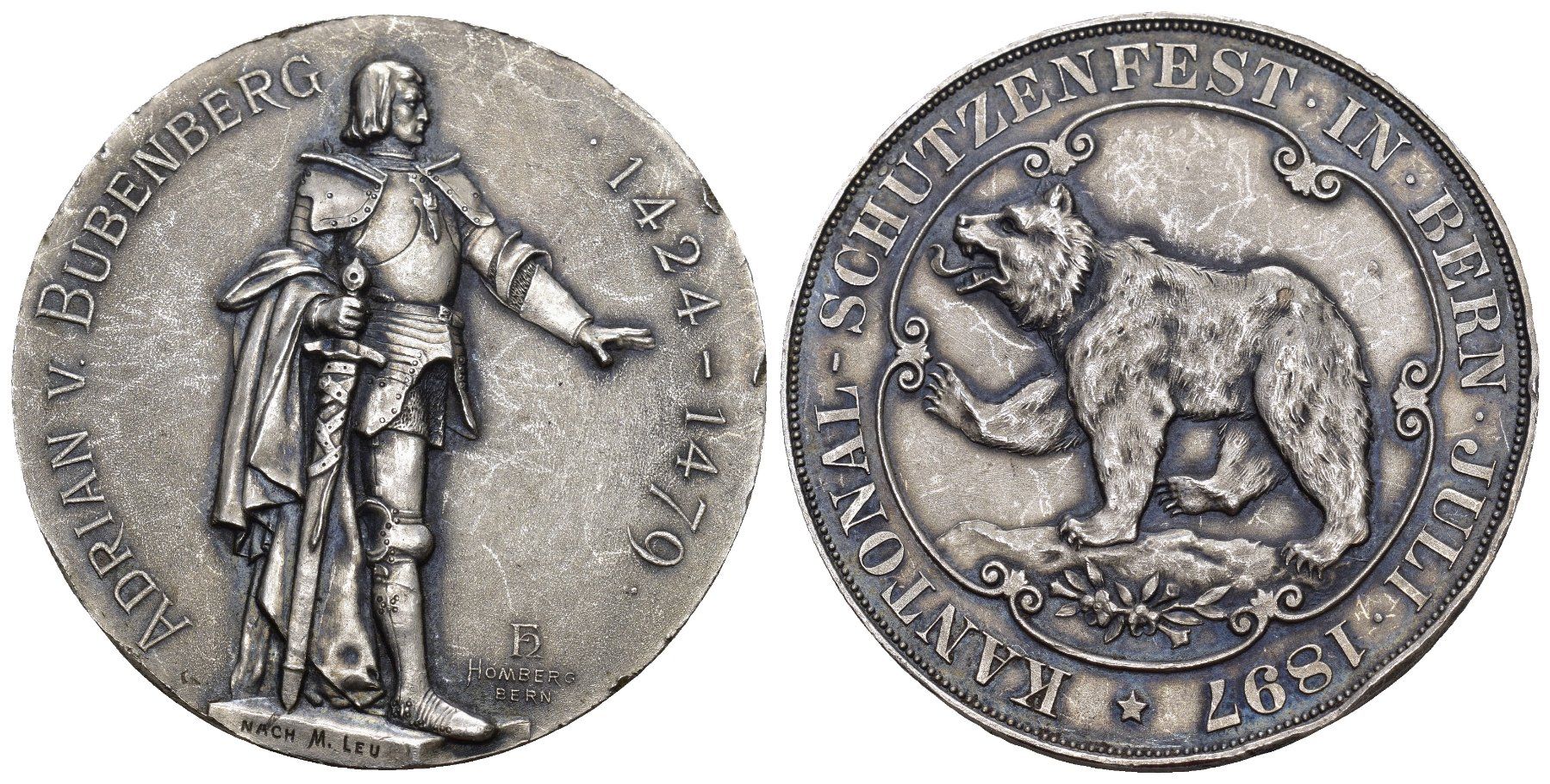 Médailles: Bern 1897 – D'occasion à Bern par numismatictops