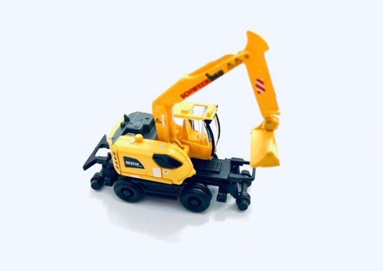 Modellini di ferrovie: LIEBHERR Schienenbagger in OVP SPUR N #500 – Nuovo e nell'imballaggio originale da Oberbuchsiten venduto da Orsetto24 6