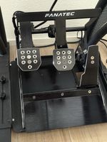 Fanatec ClubSport V3 Pedals with Brake Performance Kit & Dam