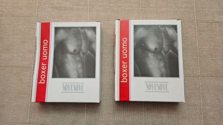 2 paia boxer uomo tg. L NoveNove (nuovi)