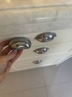Poignées tiroir IKEA Fagleboda en laiton 