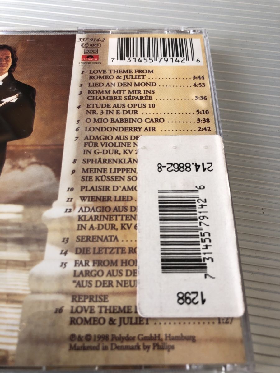 CDs: André Rieu - Romantic Moments - CD – Gebraucht aus Flaach von rubo7 2